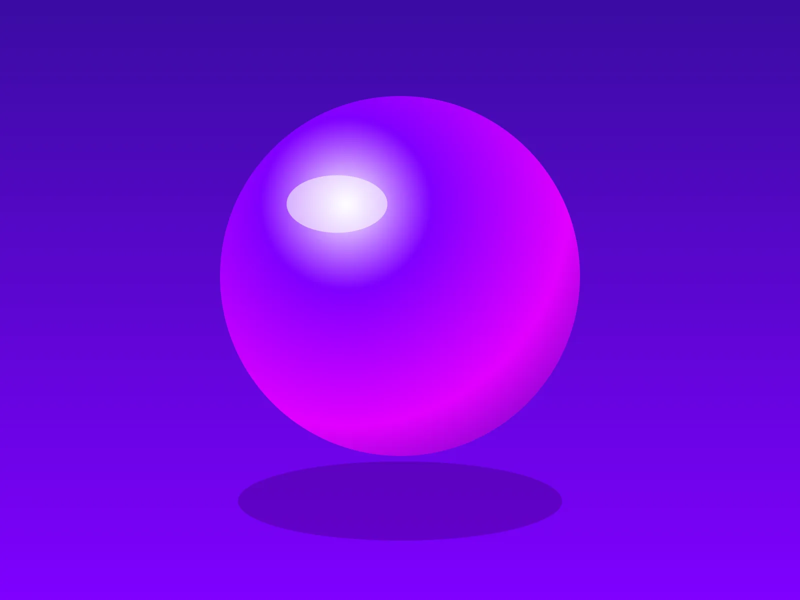 Glossy 3D Sphere 2 — free stock asset