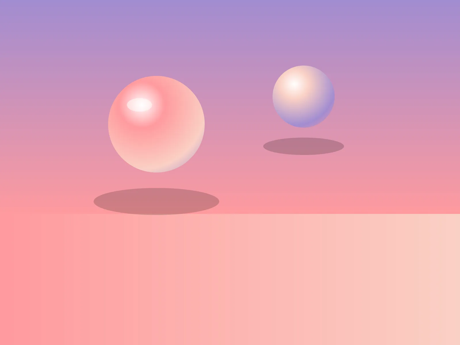 ฉากทรงกลมลอย 3D 2 — สินทรัพย์สต็อกฟรี