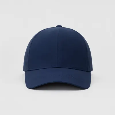 Plain Navy Blue Baseball Cap