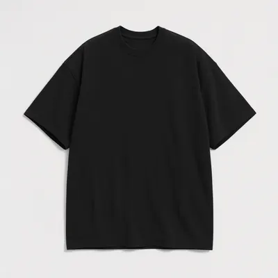 Plain Black Oversized T-Shirt