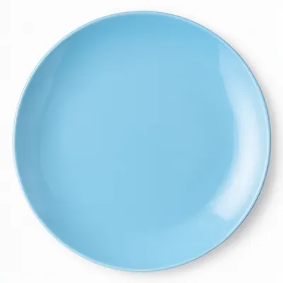 Minimal Light Blue Ceramic Plate