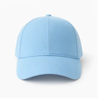 Plain Light Blue Baseball Cap