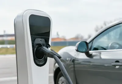 Electric Vehicle Charging Station (AI-generated)