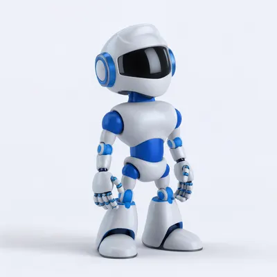 หุ่นยนต์ผู้ช่วย 3D สุดเป็นมิตร (สร้างด้วย AI)