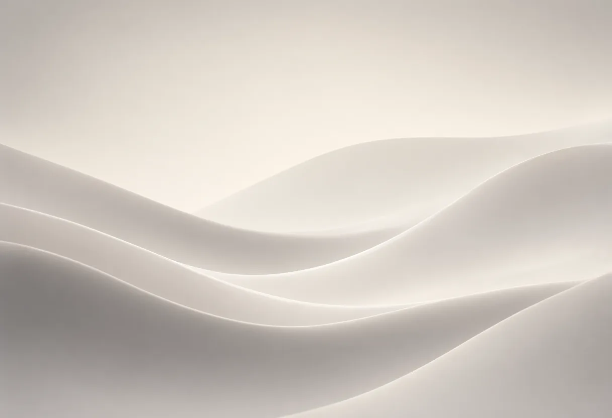 Warm grey and ivory abstract ripples background (AI-generated)