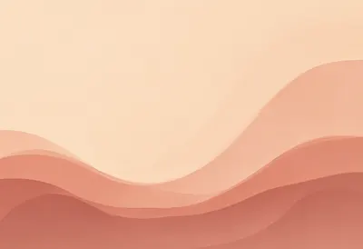 Dusty Rose and Terracotta Abstract Waves (AI-generated)