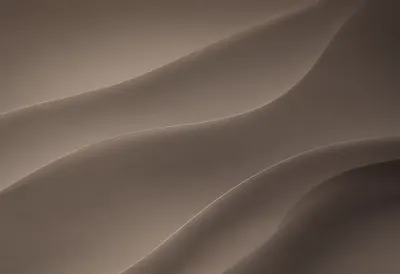 Deep Taupe and Charcoal Beige Abstract Waves (AI-generated)