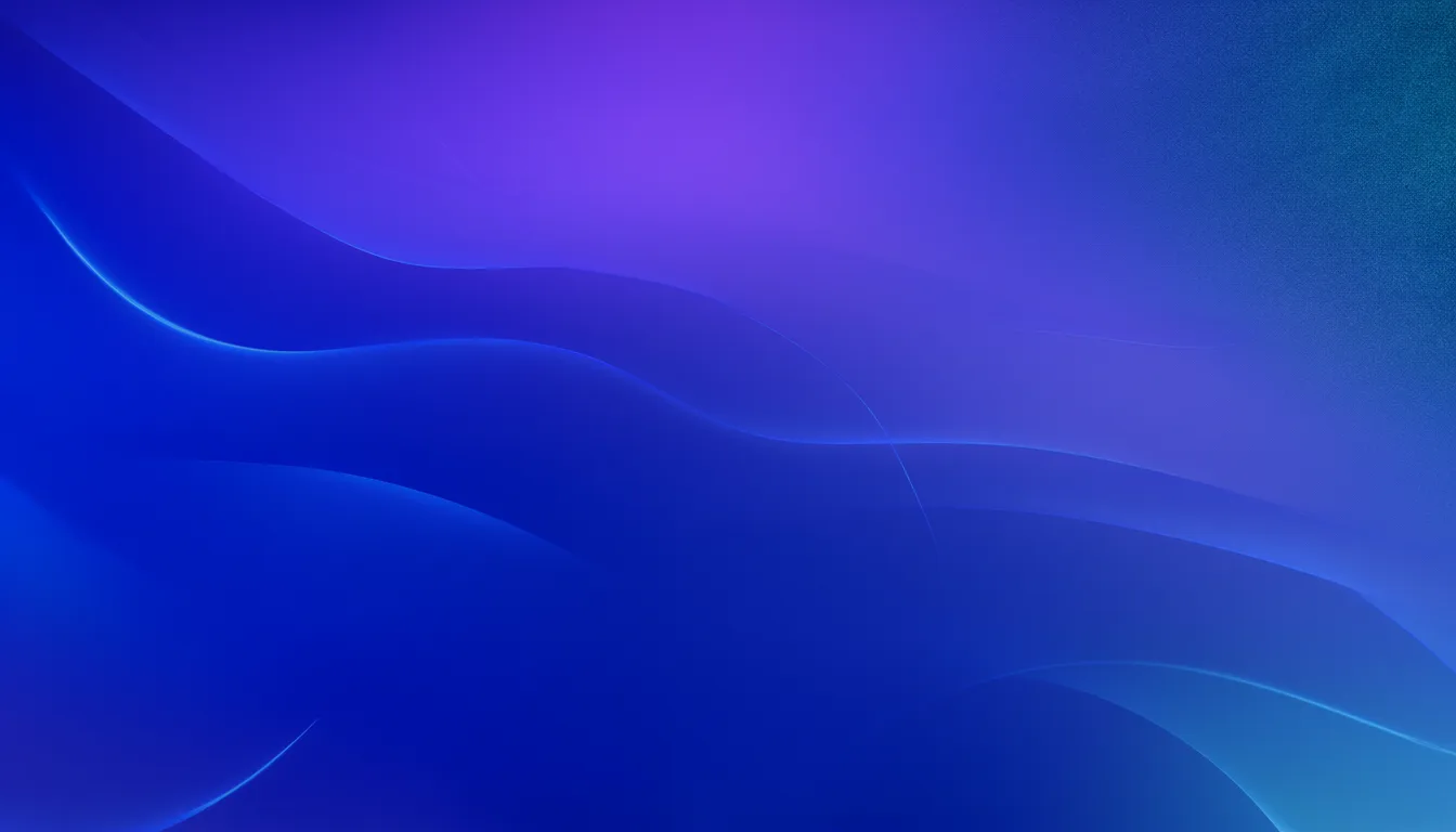 Deep blue and violet gradient mesh background (AI-generated)