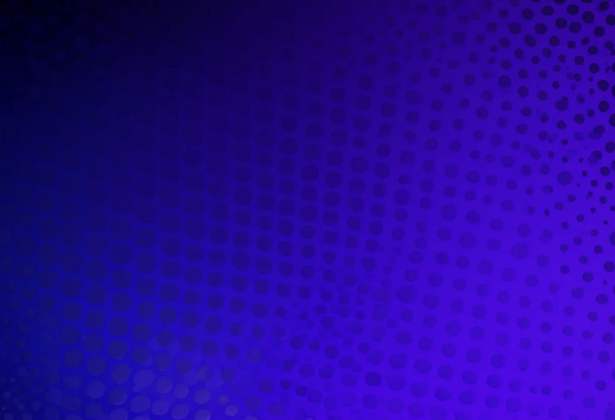 Navy and violet halftone dot gradient background (AI-generated)