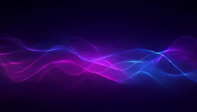 Neon Magenta and Cyan Glow (AI-generated)