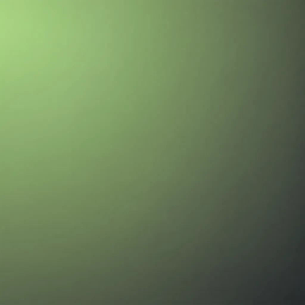 Sage green to charcoal gradient background (AI-generated)