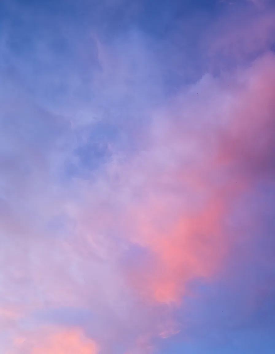 Dusty blue and lavender dreamy gradient (AI-generated)