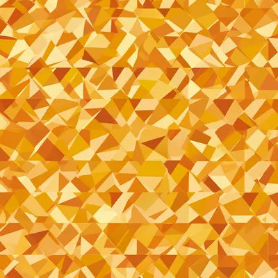 Seamless Triangle Pattern in Mustard and Orange (AI-generated)