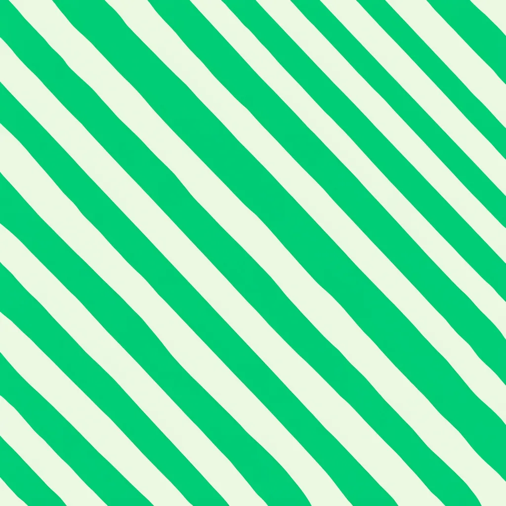 Seamless diagonal stripes in emerald green (AI-generated)