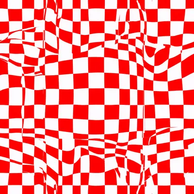 Seamless Red Gingham Check (AI-generated)