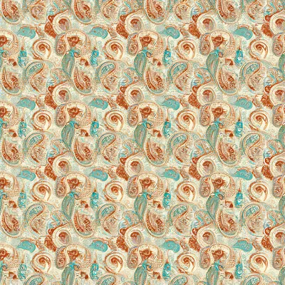Seamless Paisley Pattern (AI-generated)