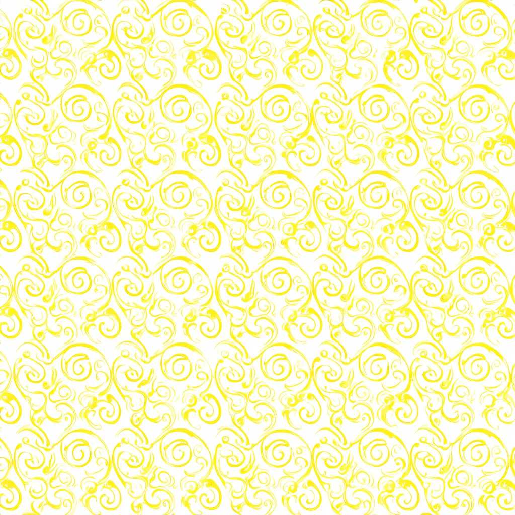Ornamental gold swirl pattern on ivory (AI-generated)