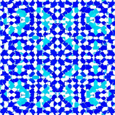 Moroccan Zellige Tile Pattern (AI-generated)