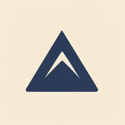 Mountain Triangle Logo Mark (AI-generated)