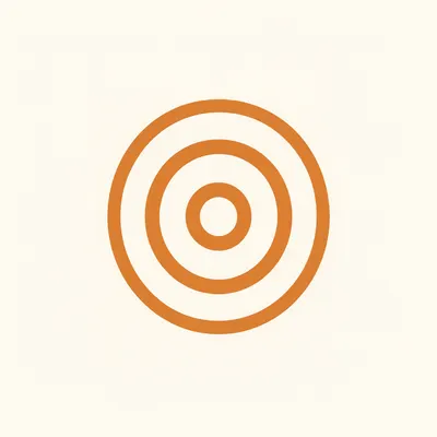 Concentric Circles Logo Mark (AI-generated)