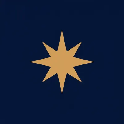 Simple Star Burst Logo Mark (AI-generated)