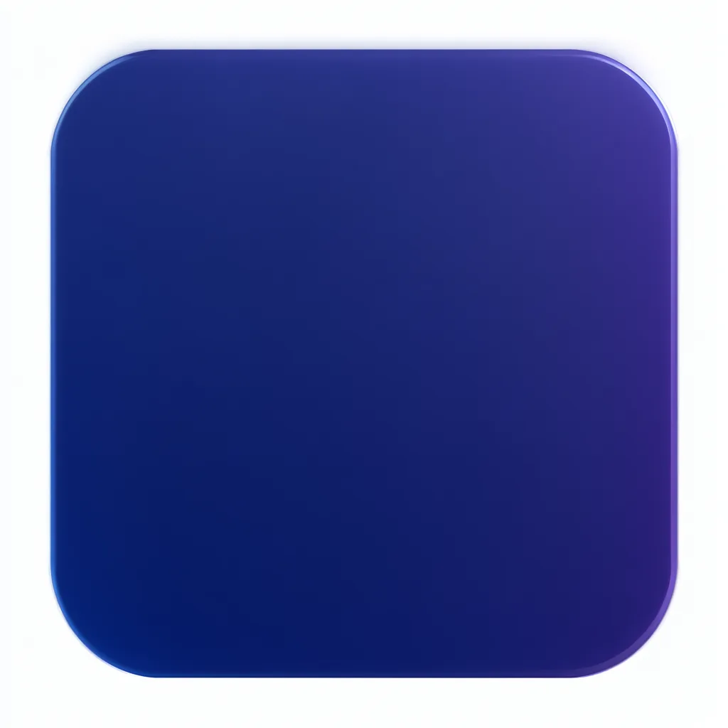 Gradient logo mark of a rounded square with a navy to indigo gradient (AI-generated)