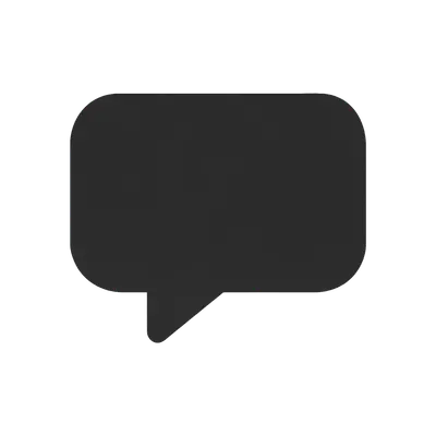 Chat Bubble Icon (AI-generated)