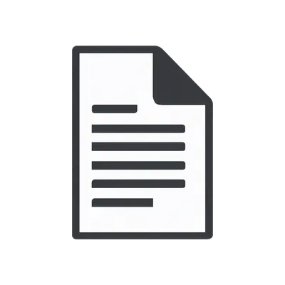 Document Icon (AI-generated)