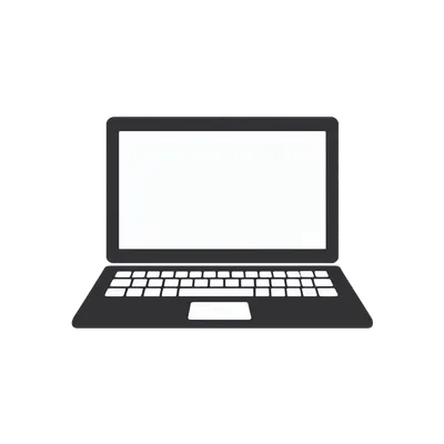 Laptop Icon (AI-generated)