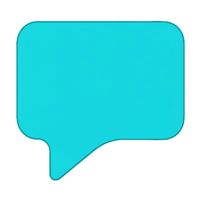 Speech Bubble Element (AI-generated)