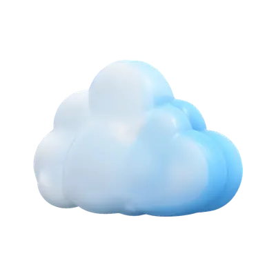 3D Cloud Icon