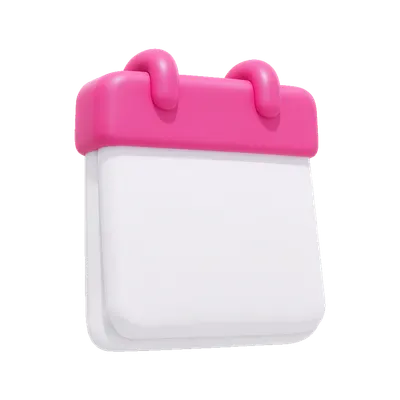 3D Calendar Icon