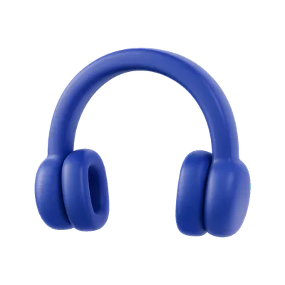 3D Headphones Icon