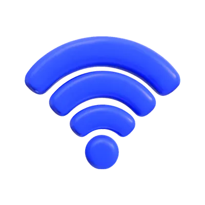 3D Wi-Fi Icon