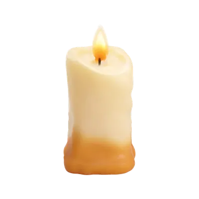 3D Candle Object