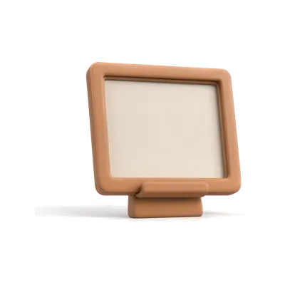 3D Picture Frame Object