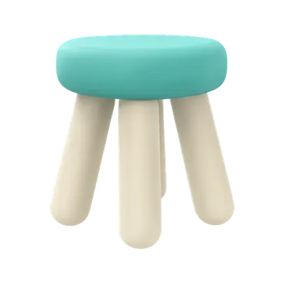 3D Stool Object