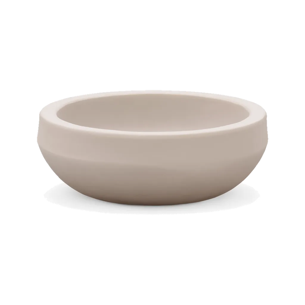 3D render of a wide shallow bowl