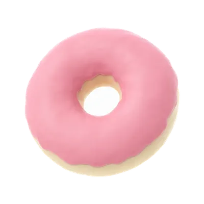3D Donut Object