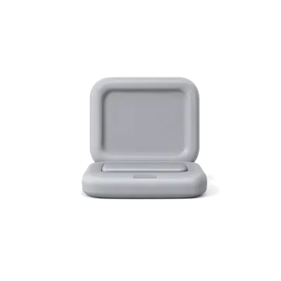 3D Laptop Object