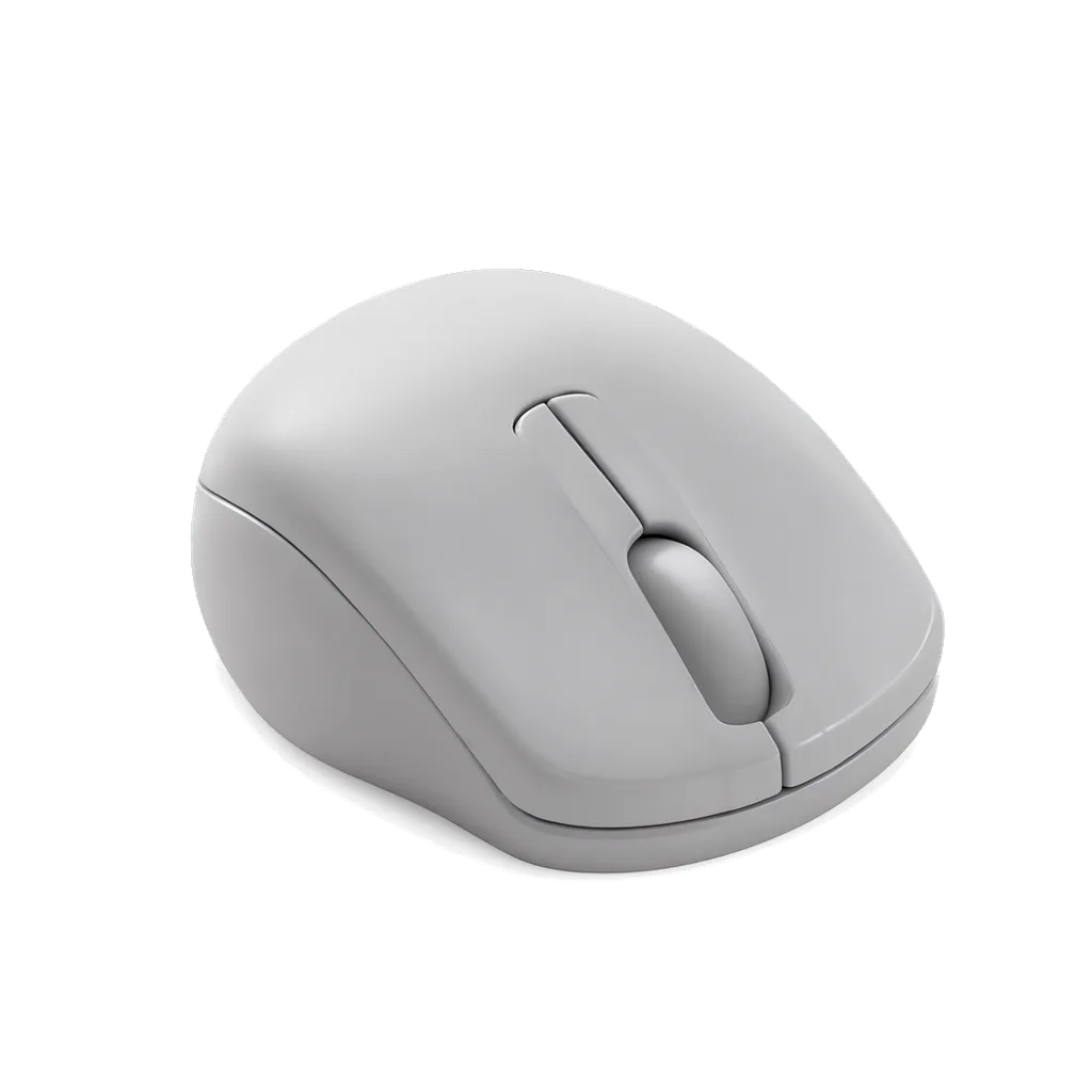 3D render of a computer mouse
