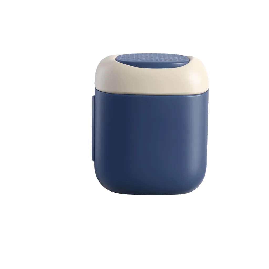3D render of a small bluetooth speaker