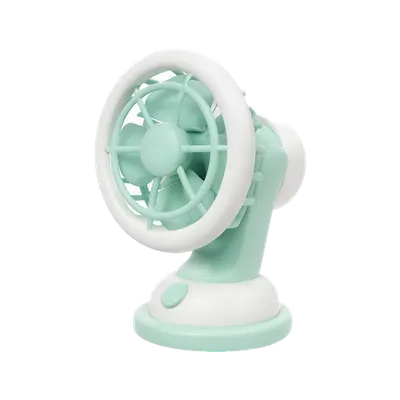 3D Desk Fan Object
