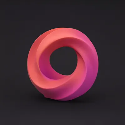 3D Abstract Twisted Torus