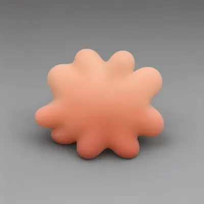 3D Abstract Amoeba Shape