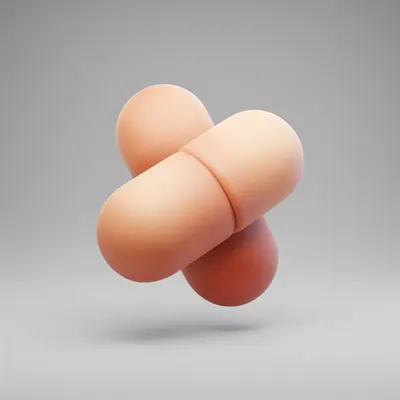 3D Abstract Capsule Stack