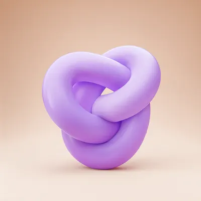 3D Abstract Knot Loop