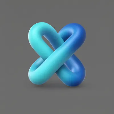 3D Abstract Infinity Loop