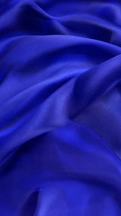 Silk Waves in Deep Blue