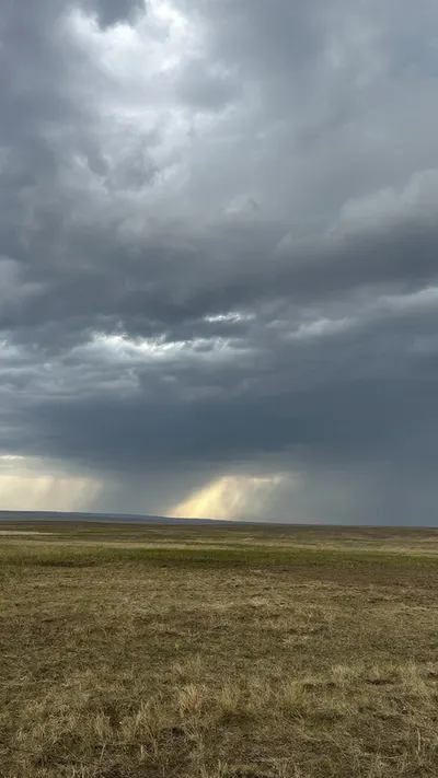 Storm Clouds over Open Plains